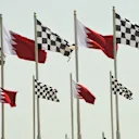 Bahrain flags at Formula One World Championship, Rd4, Bahrain Grand Prix Practice, Bahrain International Circuit, Sakhir, Bahrain, Friday 17 April 2015. © Sutton Motorsport Images