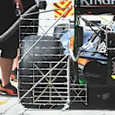 Force India VJM08 rear sensor at Formula One World Championship, Rd4, Bahrain Grand Prix Practice, Bahrain International Circuit, Sakhir, Bahrain, Friday 17 April 2015. © Sutton Motorsport Images