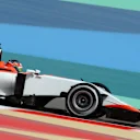 Will Stevens (GBR) Marussia	 at Formula One World Championship, Rd4, Bahrain Grand Prix Practice, Bahrain International Circuit, Sakhir, Bahrain, Friday 17 April 2015. © Sutton Motorsport Images