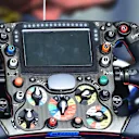 Sauber C34 steering wheel at Formula One World Championship, Rd4, Bahrain Grand Prix Practice, Bahrain International Circuit, Sakhir, Bahrain, Friday 17 April 2015. © Sutton Motorsport Images
