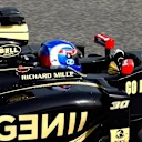 Jolyon Palmer (GBR) Lotus E23 Hybrid at Formula One World Championship, Rd4, Bahrain Grand Prix Practice, Bahrain International Circuit, Sakhir, Bahrain, Friday 17 April 2015. © Sutton Motorsport Images