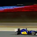 Marcus Ericsson (SWE) Sauber C34 at Formula One World Championship, Rd4, Bahrain Grand Prix Practice, Bahrain International Circuit, Sakhir, Bahrain, Friday 17 April 2015. © Sutton Motorsport Images