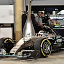 Lewis Hamilton (GBR) Mercedes AMG F1 W06 at Formula One World Championship, Rd4, Bahrain Grand Prix Qualifying, Bahrain International Circuit, Sakhir, Bahrain, Saturday 18  April 2015. © Sutton Motorsport Images