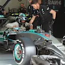 Nico Rosberg (GER) Mercedes AMG F1 W06 at Formula One World Championship, Rd4, Bahrain Grand Prix Qualifying, Bahrain International Circuit, Sakhir, Bahrain, Saturday 18  April 2015. © Sutton Motorsport Images