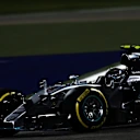 Nico Rosberg (GER) Mercedes AMG F1 W06 at Formula One World Championship, Rd4, Bahrain Grand Prix Qualifying, Bahrain International Circuit, Sakhir, Bahrain, Saturday 18  April 2015. © Sutton Motorsport Images