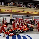 Kimi Raikkonen (FIN) Ferrari SF15-T at Formula One World Championship, Rd4, Bahrain Grand Prix Qualifying, Bahrain International Circuit, Sakhir, Bahrain, Saturday 18  April 2015. © Sutton Motorsport Images