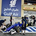 Marcus Ericsson (SWE) Sauber C34 at Formula One World Championship, Rd4, Bahrain Grand Prix Qualifying, Bahrain International Circuit, Sakhir, Bahrain, Saturday 18  April 2015. © Sutton Motorsport Images
