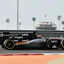 Nico Hulkenberg (GER) Force India VJM08 at Formula One World Championship, Rd4, Bahrain Grand Prix Qualifying, Bahrain International Circuit, Sakhir, Bahrain, Saturday 18  April 2015. © Sutton Motorsport Images