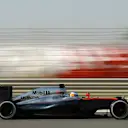 Fernando Alonso (ESP) McLaren MP4-30 at Formula One World Championship, Rd4, Bahrain Grand Prix Qualifying, Bahrain International Circuit, Sakhir, Bahrain, Saturday 18  April 2015. © Sutton Motorsport Images