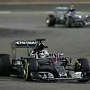 Lewis Hamilton (GBR) Mercedes AMG F1 W06 at Formula One World Championship, Rd4, Bahrain Grand Prix Race, Bahrain International Circuit, Sakhir, Bahrain, Sunday 19  April 2015. © Sutton Motorsport Images