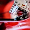 Sebastian Vettel (GER) Ferrari SF15-T on the grid at Formula One World Championship, Rd4, Bahrain Grand Prix Race, Bahrain International Circuit, Sakhir, Bahrain, Sunday 19  April 2015. © Sutton Motorsport Images