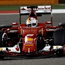 Sebastian Vettel (GER) Ferrari SF15-T at Formula One World Championship, Rd4, Bahrain Grand Prix Race, Bahrain International Circuit, Sakhir, Bahrain, Sunday 19  April 2015. © Sutton Motorsport Images