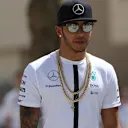 Lewis Hamilton (GBR) Mercedes AMG F1 at Formula One World Championship, Rd4, Bahrain Grand Prix Race, Bahrain International Circuit, Sakhir, Bahrain, Sunday 19  April 2015. © Sutton Motorsport Images