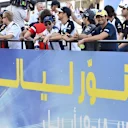 Drivers parade at Formula One World Championship, Rd4, Bahrain Grand Prix Race, Bahrain International Circuit, Sakhir, Bahrain, Sunday 19  April 2015. © Sutton Motorsport Images