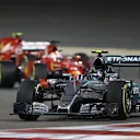 Nico Rosberg (GER) Mercedes AMG F1 W06 at Formula One World Championship, Rd4, Bahrain Grand Prix Race, Bahrain International Circuit, Sakhir, Bahrain, Sunday 19  April 2015. © Sutton Motorsport Images