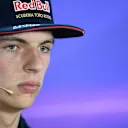 Max Verstappen (NDL) Scuderia Toro Rosso at the press conference at Formula One World Championship, Rd4, Bahrain Grand Prix Preparations, Bahrain International Circuit, Sakhir, Bahrain, Thursday 16  April 2015. © Sutton Motorsport Images