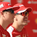 Kimi Raikkonen (FIN) Ferrari at Formula One World Championship, Rd4, Bahrain Grand Prix Preparations, Bahrain International Circuit, Sakhir, Bahrain, Thursday 16  April 2015. © Sutton Motorsport Images