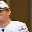 Nico Rosberg (GER) Mercedes AMG F1 at Formula One World Championship, Rd4, Bahrain Grand Prix Preparations, Bahrain International Circuit, Sakhir, Bahrain, Thursday 16  April 2015. © Sutton Motorsport Images