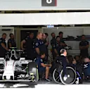 Sir Frank Williams (GBR) Willams F1 Team Owner at Formula One World Championship, Rd4, Bahrain Grand Prix Preparations, Bahrain International Circuit, Sakhir, Bahrain, Thursday 16  April 2015. © Sutton Motorsport Images