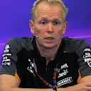 Andrew Green (GBR) Force India Technical Director in the Press Conference at Formula One World Championship, Rd11, Belgian Grand Prix, Practice, Spa Francorchamps, Belgium, Friday 21 August 2015. © Sutton Motorsport Images
