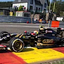 Pastor Maldonado (VEN) Lotus E23 Hybrid at Formula One World Championship, Rd11, Belgian Grand Prix, Practice, Spa Francorchamps, Belgium, Friday 21 August 2015. © Sutton Motorsport Images