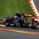 Carlos Sainz jr (ESP) Scuderia Toro Rosso STR10 at Formula One World Championship, Rd11, Belgian Grand Prix, Practice, Spa Francorchamps, Belgium, Friday 21 August 2015. © Sutton Motorsport Images