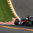 Fernando Alonso (ESP) McLaren MP4-30 at Formula One World Championship, Rd11, Belgian Grand Prix, Practice, Spa Francorchamps, Belgium, Friday 21 August 2015. © Sutton Motorsport Images