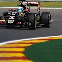 Romain Grosjean (FRA) Lotus E23 Hybrid at Formula One World Championship, Rd11, Belgian Grand Prix, Practice, Spa Francorchamps, Belgium, Friday 21 August 2015. © Sutton Motorsport Images