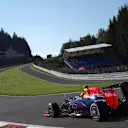 Daniil Kvyat (RUS) Red Bull Racing RB11 at Formula One World Championship, Rd11, Belgian Grand Prix, Practice, Spa Francorchamps, Belgium, Friday 21 August 2015. © Sutton Motorsport Images