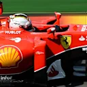 Sebastian Vettel (GER) Ferrari SF15-T at Formula One World Championship, Rd11, Belgian Grand Prix, Practice, Spa Francorchamps, Belgium, Friday 21 August 2015. © Sutton Motorsport Images