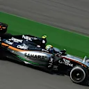 Sergio Perez (MEX) Force India VJM08 at Formula One World Championship, Rd11, Belgian Grand Prix, Practice, Spa Francorchamps, Belgium, Friday 21 August 2015. © Sutton Motorsport Images