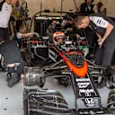 Jenson Button (GBR) McLaren MP4-30 at Formula One World Championship, Rd11, Belgian Grand Prix, Practice, Spa Francorchamps, Belgium, Friday 21 August 2015. © Sutton Motorsport Images