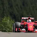 Sebastian Vettel (GER) Ferrari SF15-T at Formula One World Championship, Rd11, Belgian Grand Prix, Practice, Spa Francorchamps, Belgium, Friday 21 August 2015. © Sutton Motorsport Images