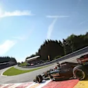 Romain Grosjean (FRA) Lotus E23 Hybrid at Formula One World Championship, Rd11, Belgian Grand Prix, Qualifying, Spa Francorchamps, Belgium, Saturday 22 August 2015. © Sutton Motorsport Images