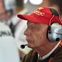 Niki Lauda (AUT) Mercedes AMG F1 Non-Executive Chairman at Formula One World Championship, Rd11, Belgian Grand Prix, Qualifying, Spa Francorchamps, Belgium, Saturday 22 August 2015. © Sutton Motorsport Images