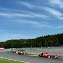 Sebastian Vettel (GER) Ferrari SF15-T at Formula One World Championship, Rd11, Belgian Grand Prix, Race, Spa Francorchamps, Belgium, Sunday 23 August 2015. © Sutton Motorsport Images