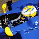 Marcus Ericsson (SWE) Sauber C34 on the starting grid at Formula One World Championship, Rd11, Belgian Grand Prix, Race, Spa Francorchamps, Belgium, Sunday 23 August 2015. © Sutton Motorsport Images