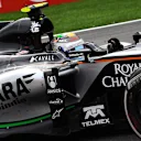 Sergio Perez (MEX) Force India VJM08 at Formula One World Championship, Rd11, Belgian Grand Prix, Race, Spa Francorchamps, Belgium, Sunday 23 August 2015. © Sutton Motorsport Images