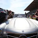 Lewis Hamilton (GBR) Mercedes AMG F1 at the drivers parade at Formula One World Championship, Rd11, Belgian Grand Prix, Race, Spa Francorchamps, Belgium, Sunday 23 August 2015. © Sutton Motorsport Images