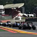 Start of the race at Formula One World Championship, Rd11, Belgian Grand Prix, Race, Spa Francorchamps, Belgium, Sunday 23 August 2015. © Sutton Motorsport Images