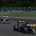 Fernando Alonso (ESP) McLaren MP4-30 at Formula One World Championship, Rd11, Belgian Grand Prix, Race, Spa Francorchamps, Belgium, Sunday 23 August 2015. © Sutton Motorsport Images