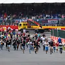 Fans on the track at Formula One World Championship, Rd11, Belgian Grand Prix, Race, Spa Francorchamps, Belgium, Sunday 23 August 2015. © Sutton Motorsport Images