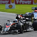 Fernando Alonso (ESP) McLaren MP4-30 at Formula One World Championship, Rd11, Belgian Grand Prix, Race, Spa Francorchamps, Belgium, Sunday 23 August 2015. © Sutton Motorsport Images