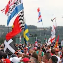 Fans and flags at Formula One World Championship, Rd11, Belgian Grand Prix, Race, Spa Francorchamps, Belgium, Sunday 23 August 2015. © Sutton Motorsport Images