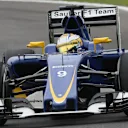 Marcus Ericsson (SWE) Sauber C34 at Formula One World Championship, Rd18, Brazilian Grand Prix, Practice, Interlagos, Sao Paulo, Brazil, Friday 13 November 2015. © Sutton Motorsport Images