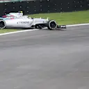 Valtteri Bottas (FIN) Williams FW37 runs wide at Formula One World Championship, Rd18, Brazilian Grand Prix, Practice, Interlagos, Sao Paulo, Brazil, Friday 13 November 2015. © Sutton Motorsport Images