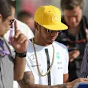 Lewis Hamilton (GBR) Mercedes AMG F1 signs autographs at Formula One World Championship, Rd18, Brazilian Grand Prix, Practice, Interlagos, Sao Paulo, Brazil, Friday 13 November 2015. © Sutton Motorsport Images