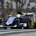 Marcus Ericsson (SWE) Sauber C34 at Formula One World Championship, Rd18, Brazilian Grand Prix, Practice, Interlagos, Sao Paulo, Brazil, Friday 13 November 2015. © Sutton Motorsport Images
