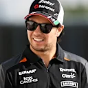 Sergio Perez (MEX) Force India at Formula One World Championship, Rd18, Brazilian Grand Prix, Practice, Interlagos, Sao Paulo, Brazil, Friday 13 November 2015. © Sutton Motorsport Images