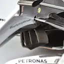 Mercedes AMG F1 W06 front suspension and aero detail at Formula One World Championship, Rd18, Brazilian Grand Prix, Practice, Interlagos, Sao Paulo, Brazil, Friday 13 November 2015. © Sutton Motorsport Images